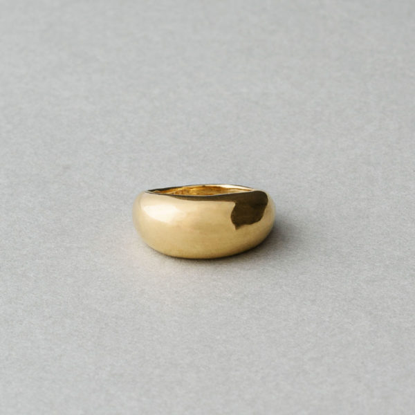 Plain ring / 18KGP