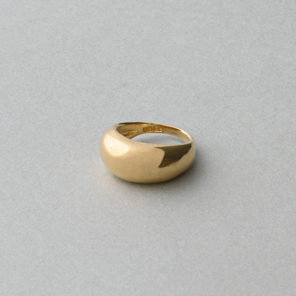 Plain ring / 18KGP